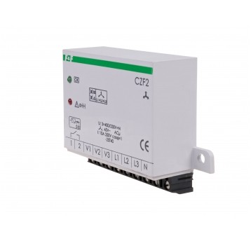 styk 1Z, I=10A, przyłącze: zaciski śrubowe CZUJNIK ZANIKU FAZY Z KONTROLĄ