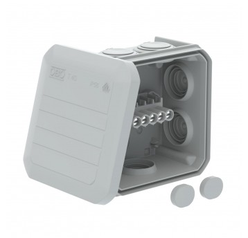 T40 KL 90x90x52 puszka rozg. SKRZYNKA ROZGAŁĘŹNA