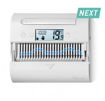 TERMOSTAT ELEKTRONICZNY,EKRAN DOTYKOWY, 1P 5A ZASILANIE BATERYJNE,