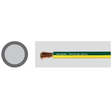 TOPFLEX 300 1G16 ŻÓŁTO-ZIELONY 0,6/1KV