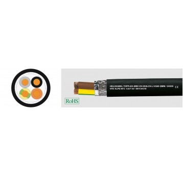 TOPFLEX-EMV 4x4 0,6/1KV UV 2XSLCH-J KABEL