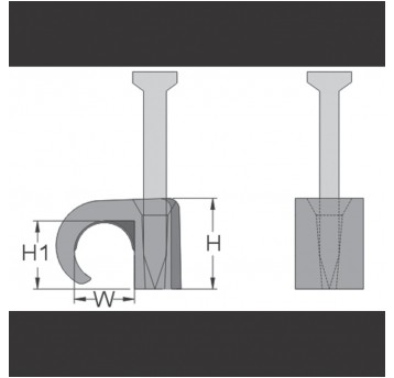 UCHWYT MOCUJĄCY FLOP 7-10 CZARNY
