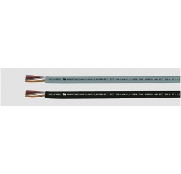 UL(LIYY)12XAWG18 UL STYLE 2464 KABEL