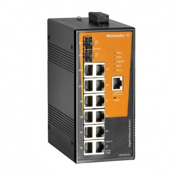W.IE-SW-AL14M-12GT-2GESFP Switch sieciowy, zarządzany,
