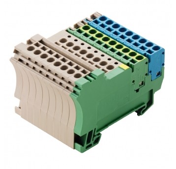 W.ZIA 1.5/3L-PE/8/KB Rzędowa listwa zaciskowa inicj