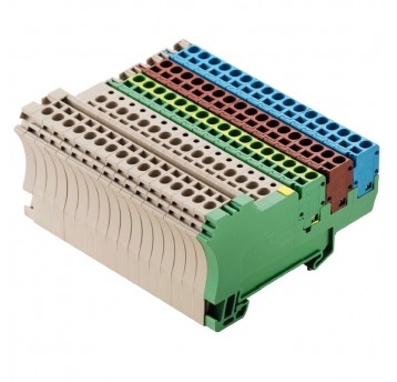 W.ZIA 1.5/4L-PE/16/KB Rzędowa listwa zaciskowa inicj
