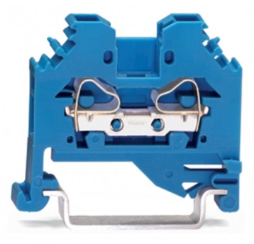 WA.Złączka 2-przew.4mm2 NIEBIESKA ZŁĄCZKA