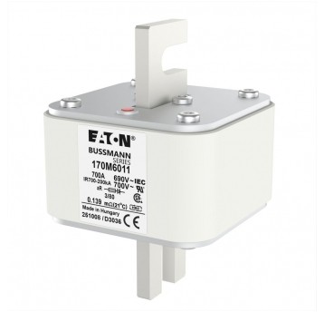 Wkł. szybka 700A 690V aR 000TN/80