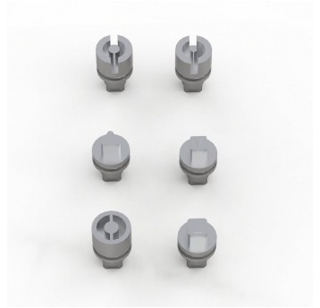 Wkład. zamka kwadrat. 8mm