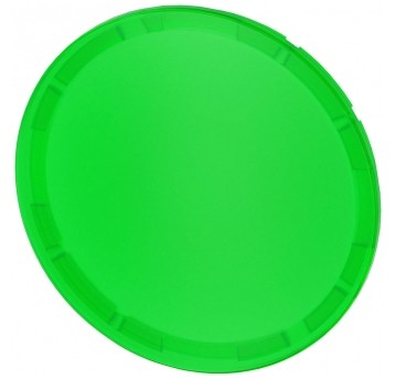 WKŁADKA PRZYCISKU, PŁASKI, ZIELONY, DO PRZ