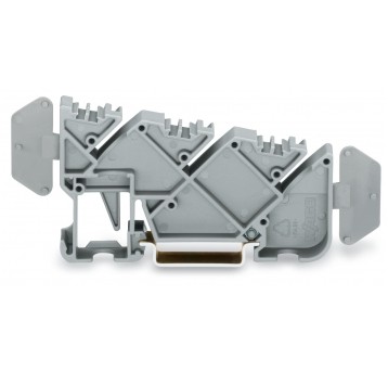 Wspornik szyny zbiorczej IZOLOWANY SZARY WSPORNIK