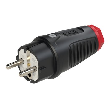 Wtyczka gumowa 16A 2P+Z 230V UNI‑SCHUKO IP54 TAURUS2 0521‑sr