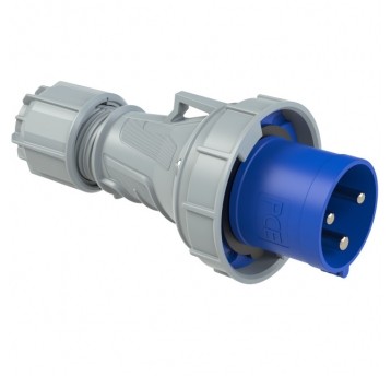 WTYCZKA PRZENOŚNA 63A 3P 230V NIEBIESKA IP67 TWIST 033-6