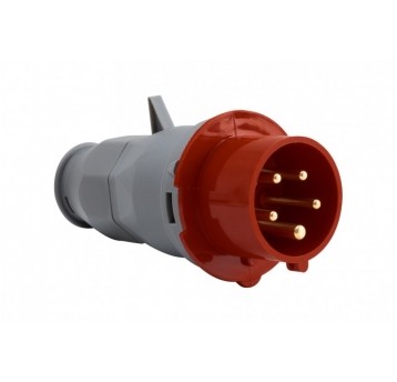 WTYCZKA SIŁOWA ZWROTNICA 16A 5-P WTYCZKA NA KABEL