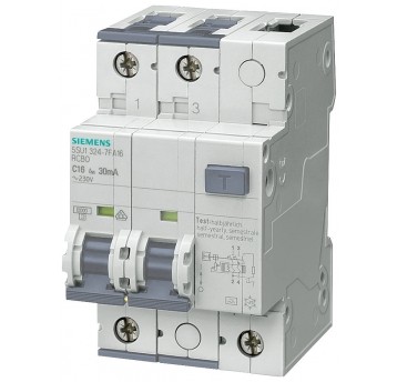 WYŁ. KOMBINOWANY FI/LS 30MA 10KA 2P C16A WYŁĄCZNIK KOMBINOWANY