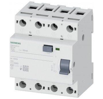 WYŁ. R.-PR. 125/4/003 TYP AC WYŁĄCZNIK RÓŻNICOWOPRĄDOWY