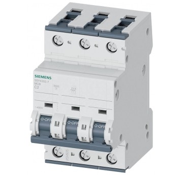 WYŁĄCZNIK NADMIAROWOPRĄDOWY 400V 10KA, 3-BIEG., C2A