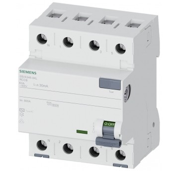 WYŁĄCZNIK R.-PR., TYP AC, IN=63A, 3+N WYŁĄCZNIK RÓŻNICOWOPRĄDOWY