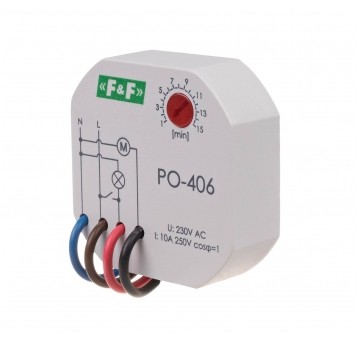 z opóźnionym odpadaniem, styk 1P, I=10A, PRZEKAŹNIK CZASOWY