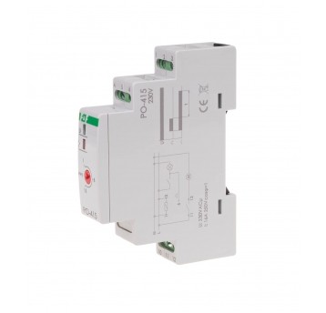 z opóźnionym odpadaniem, styk 1P, Un=230V PRZEKAŹNIK CZASOWY