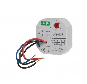z wyłącznikiem czasowym, Un=230V, I=10A, s PRZEKAŹNIK BISTABILNY