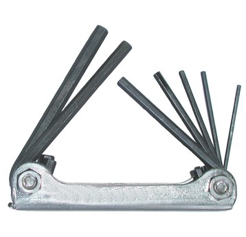 Zestaw kluczy imbusowych 2,5-10 mm skład