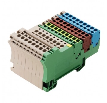 ZIA 1.5/4L-PE/8/KB Rzędowa listwa zaciskowa inicj