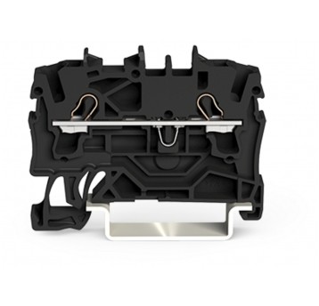 ZŁĄCZKA 2-PRZEW.2,5mm CZARNA TOPJOBS