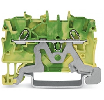 ZŁĄCZKA 2-PRZEWOD.1,5mm ŻÓŁTO-ZIELONA ZŁĄCZKA
