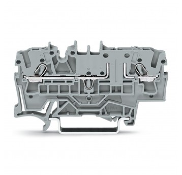 ZŁĄCZKA 2-PRZEWOD.2,5mm szara BAZOWA TOPJOBS