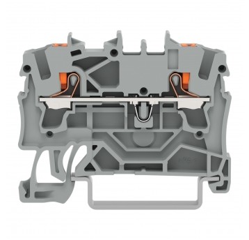 Złączka 2.przewodowa przelotowa 2,5mm2 sza OPK=100szt