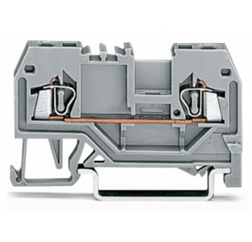 ZŁĄCZKA 2-PRZEWODOWA SZARA ZŁĄCZKA