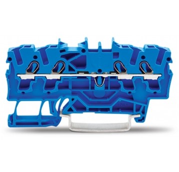 ZŁĄCZKA 4-PRZEW.2,5mm NIEBIESKA ZŁĄCZKA