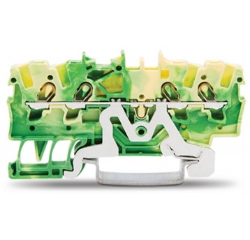 ZŁACZKA 4-PRZEWOD.1.5mm ZŁACZKA ŻÓŁTO-ZIELONA