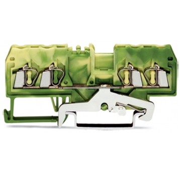 Złączka 4-przewodowa 2,5mm2 żółto-zielona ZŁĄCZKA