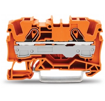 ZŁĄCZKA 6mm POMARAŃCZOWA ZŁĄCZKA