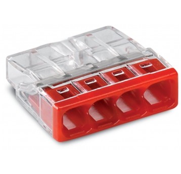 ZŁĄCZKA INST.4x2,5 P/CZERW ZŁĄCZKA