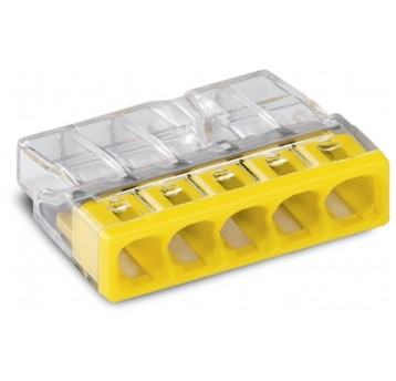 ZŁĄCZKA INST.5x2,5 P/ŻÓŁTA ZŁĄCZKA